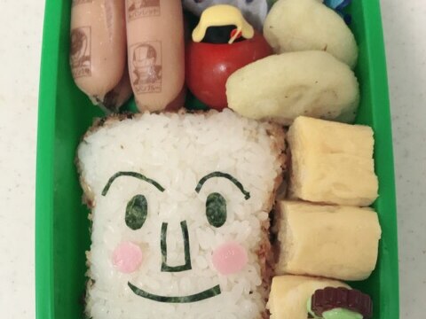 キャラ弁しょくぱんまん弁当